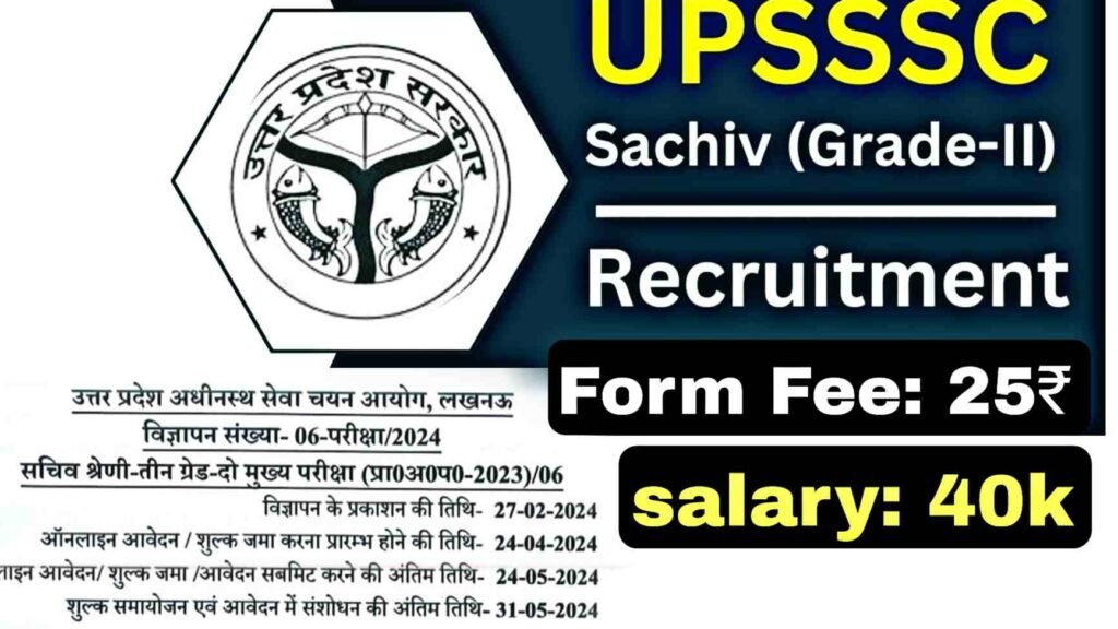 upsssc sachiv bharti