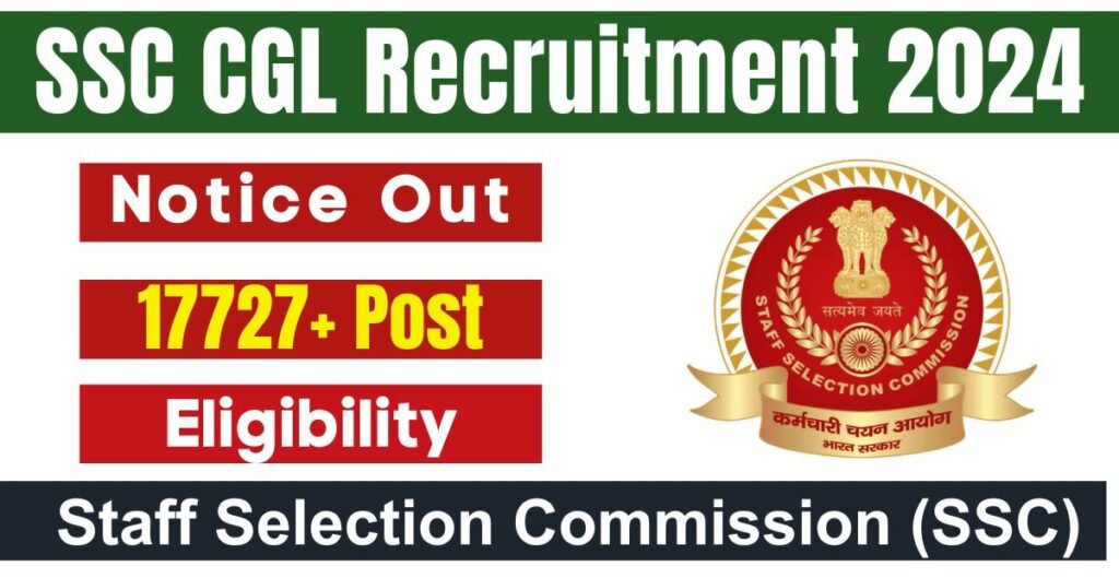 SSC CGL vacancy 2024